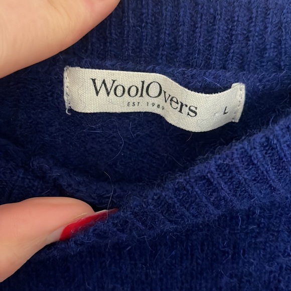 Wool and alpaca sweater mini dress - Picture 2 of 4